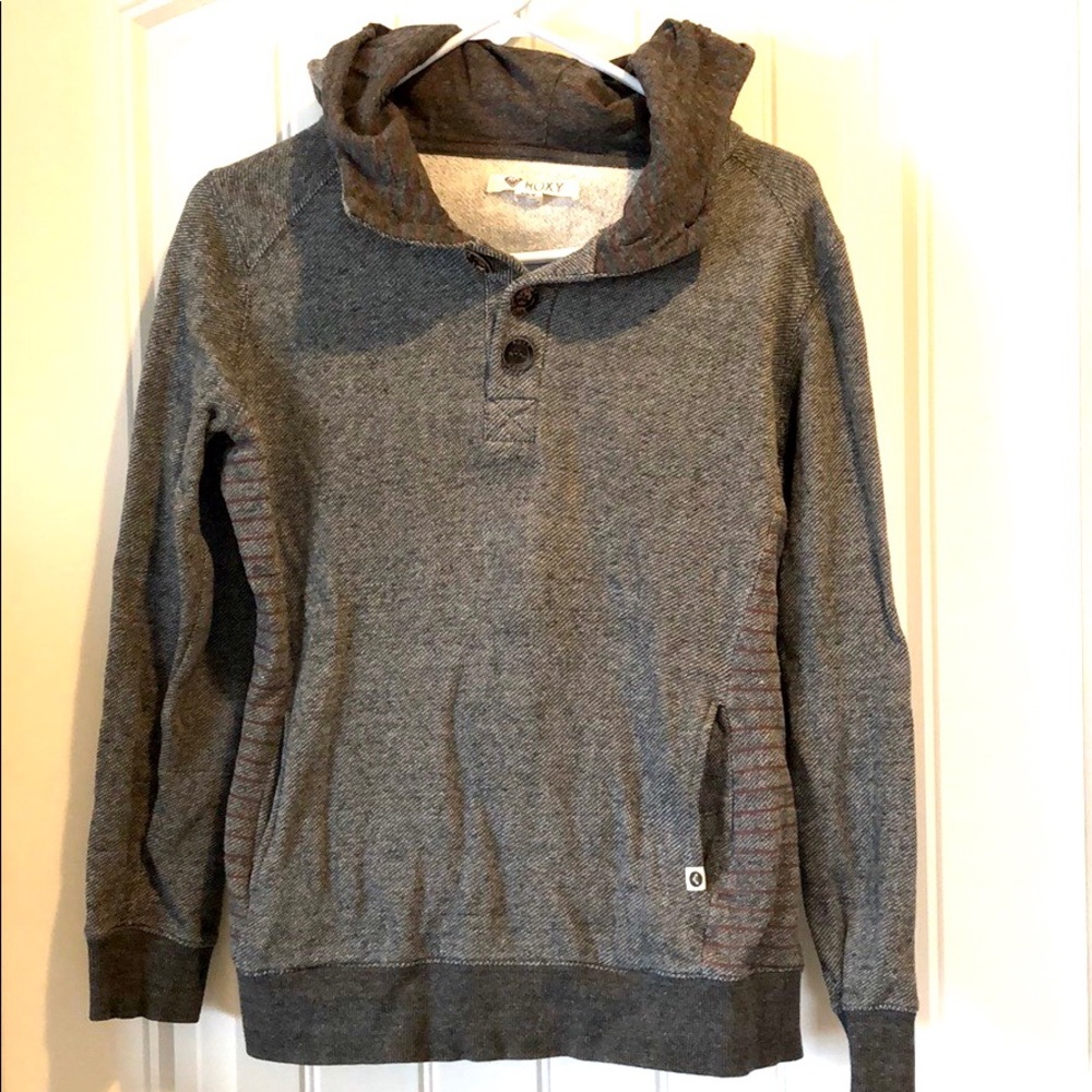 Roxy Thick Sweatshirt w/Hoodie & Pockets
